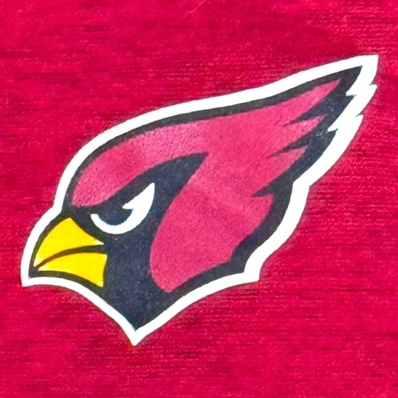 Nike NFL Arizona Cardinals Red Long Sleeve Dri-FIT Shirt Mens L Onfield Apparel - Picture 3 of 6